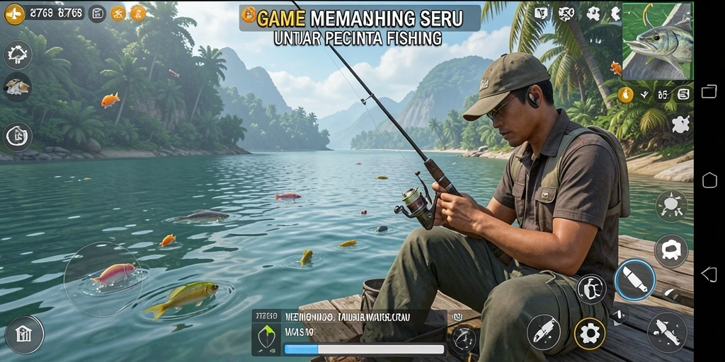 Tampilan menarik dan gameplay menantang dalam 8768.