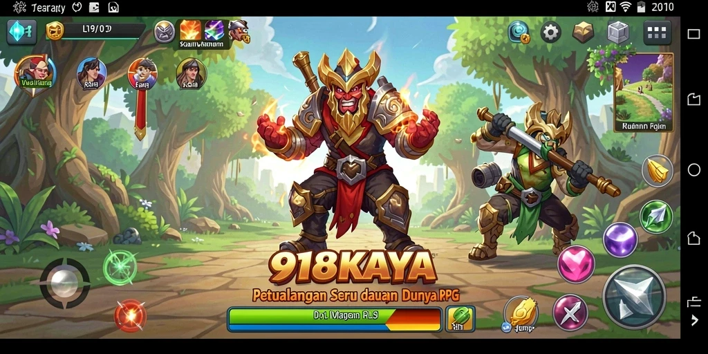 Tangkapan layar menunjukkan aksi mendebarkan dalam gameplay RPG.