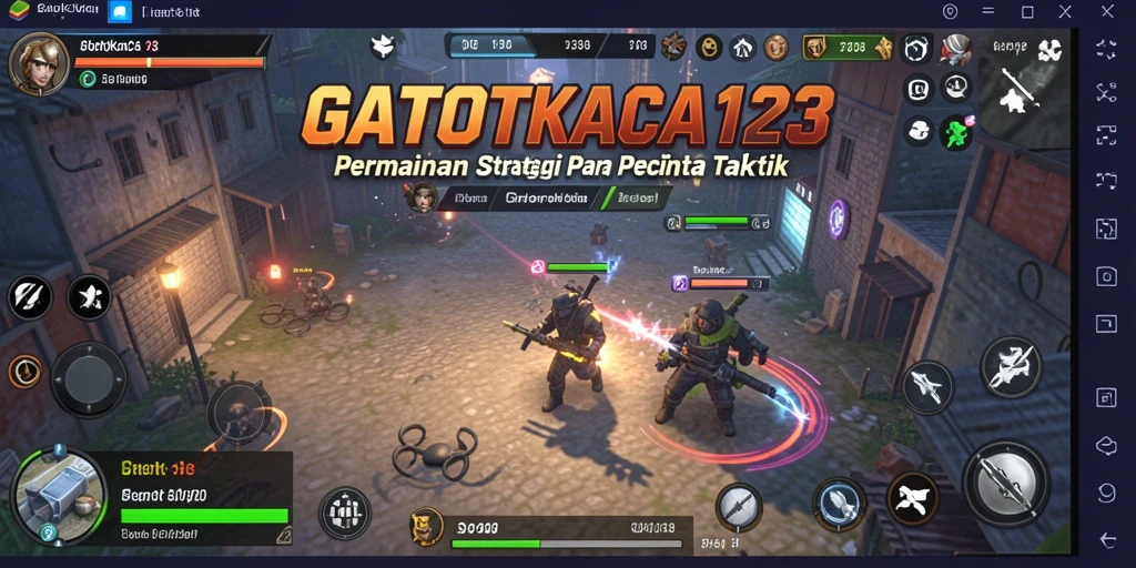 Gameplay strategis yang mendebarkan di GATOTKACA123.