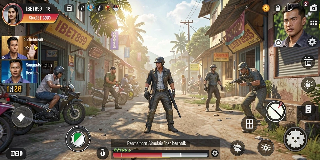 Tampilan utama IBET899 yang menampilkan gameplay simulasi yang imersif.