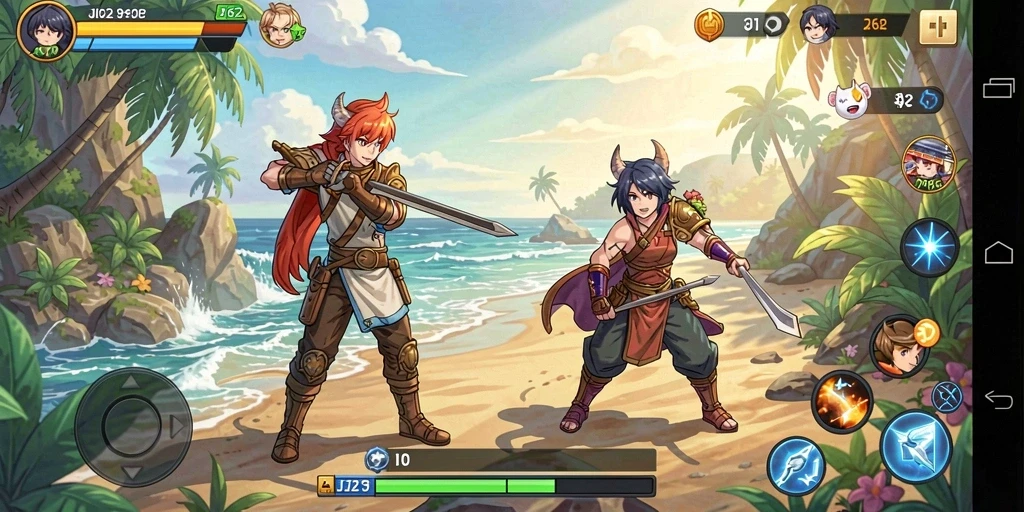 Tampilan gameplay <strong>JJ62</strong> yang dinamis dan menarik.