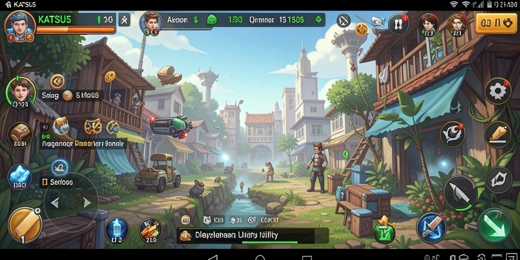 Screenshot KATSU5 menampilkan antarmuka aplikasi Utility yang intuitif.