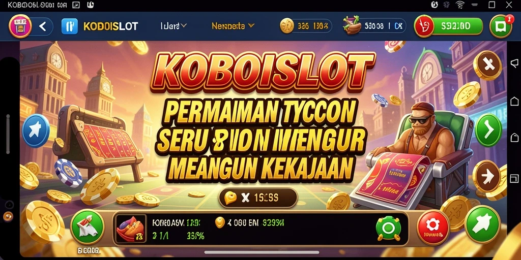 Tampilan gameplay KOBOISLOT yang menarik dan penuh strategi.