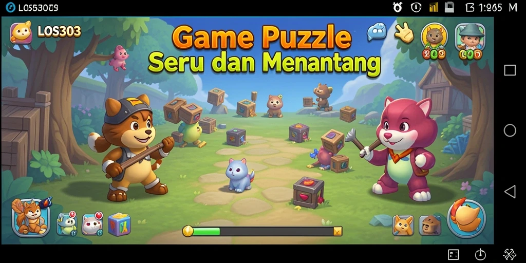 Tampilan gameplay LOS303 yang menantang dan memikat.