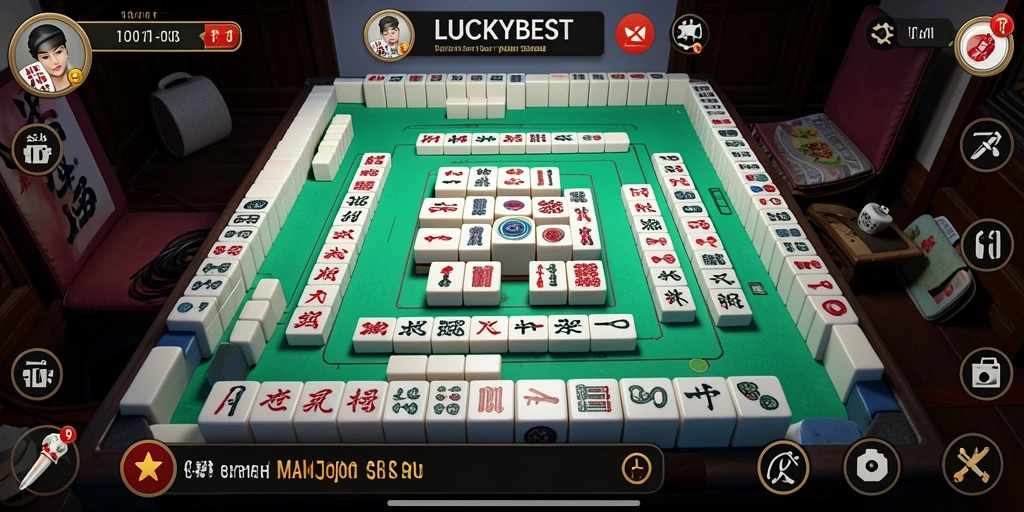 Gameplay Mahjong yang menarik dan menantang di LUCKYBEST.