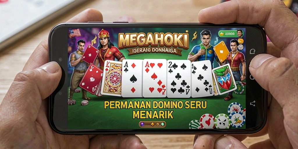 Tampilan gameplay seru di MEGAHOKI dengan pemain aktif.