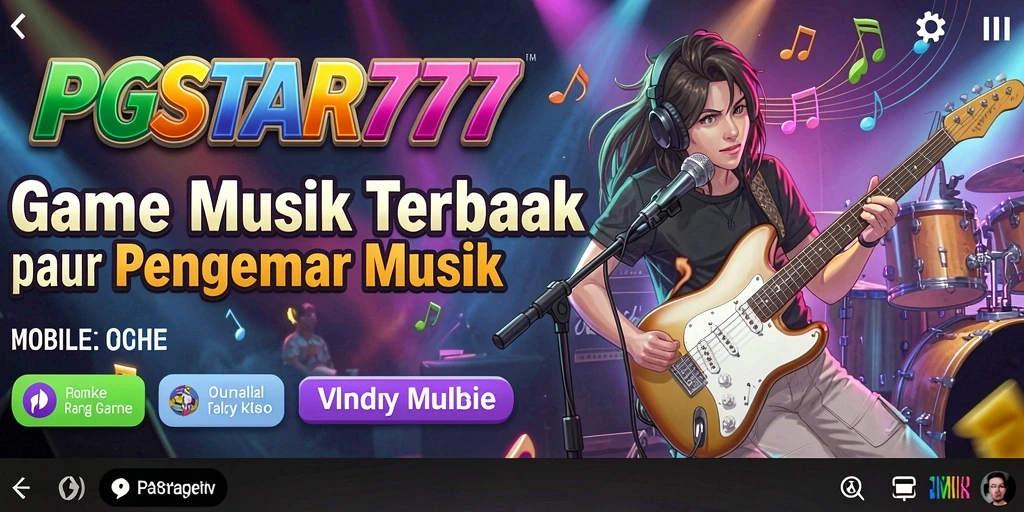 Tampilan gameplay interaktif dan musik seru dari PGSTAR777.