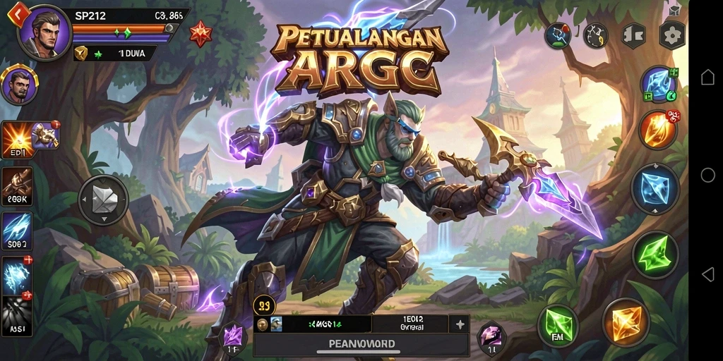 Tampilan seru dari gameplay SP212 yang penuh aksi.
