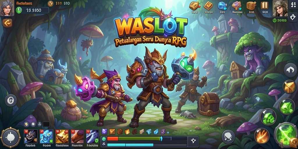 Tampilan gameplay WASLOT yang seru dan menarik.