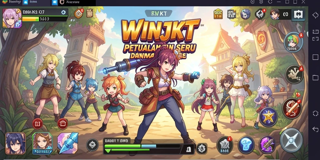 Tampilan gameplay seru dari WINJKT yang memikat dan penuh aksi.